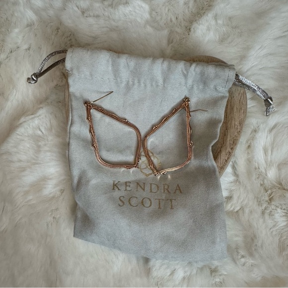 Kendra Scott Sophee Drop Earrings Rose Gold - Picture 2 of 7